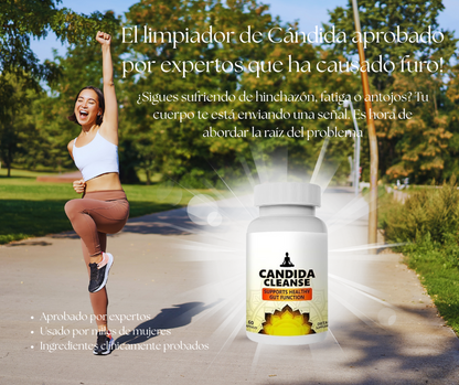 Candida Cleanse® – Controla los antojos, alivia la hinchazón abdominal y combate la fatiga