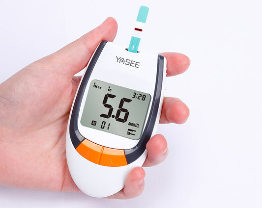 Medidor de glucosa en sangre