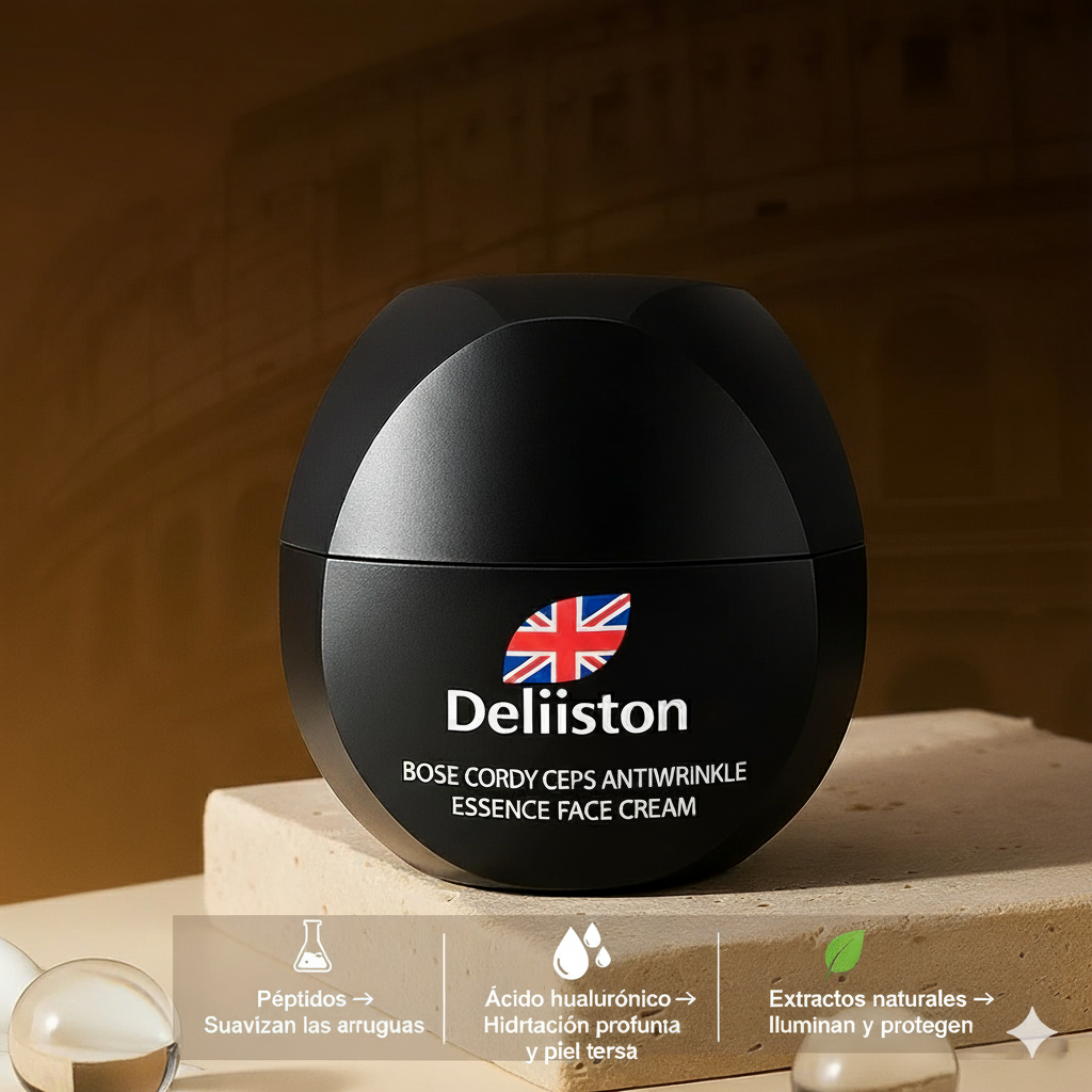 Deliiston Flor Eterna Elixir Antiarrugas Triple Acción