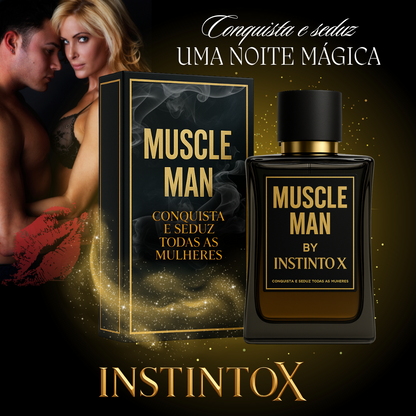 Muscle Man® – Perfume de Feromonas Irresistible para Conquistar Mujeres
