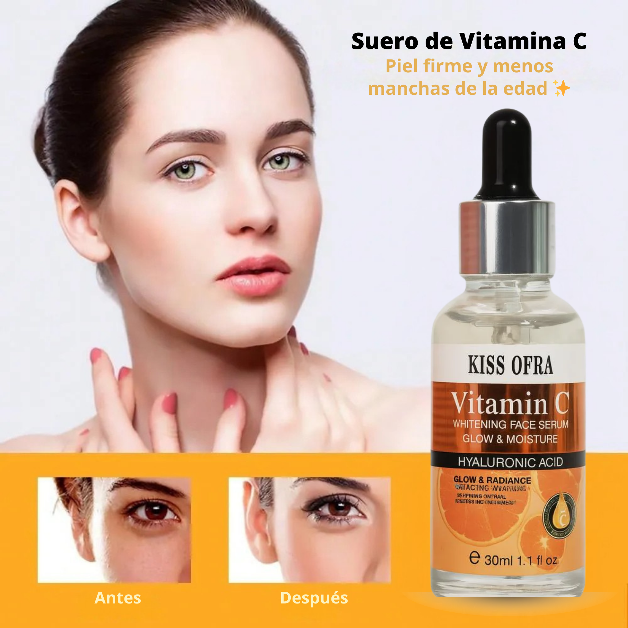 Suero Facial Vitamina C – Adiós Manchas, Hola Piel Radiante ✨
