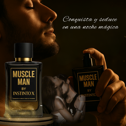 Muscle Man® – Perfume de Feromonas Irresistible para Conquistar Mujeres