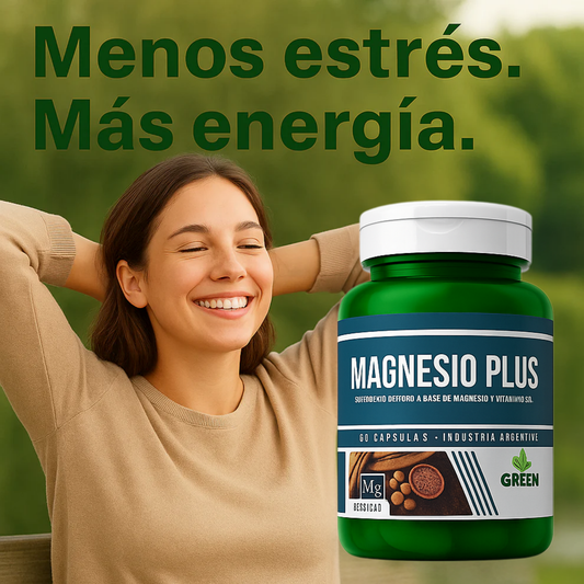 Magnesio Plus® – Relajación, Energía y Sueño Reparador en 30 Días