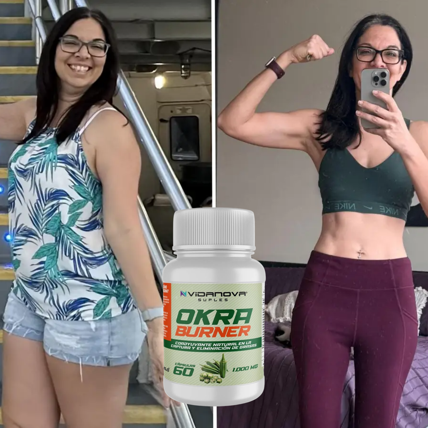 Quemador de Grasa Natural con Extracto de Okra – Control del Apetito y Digestión Saludable