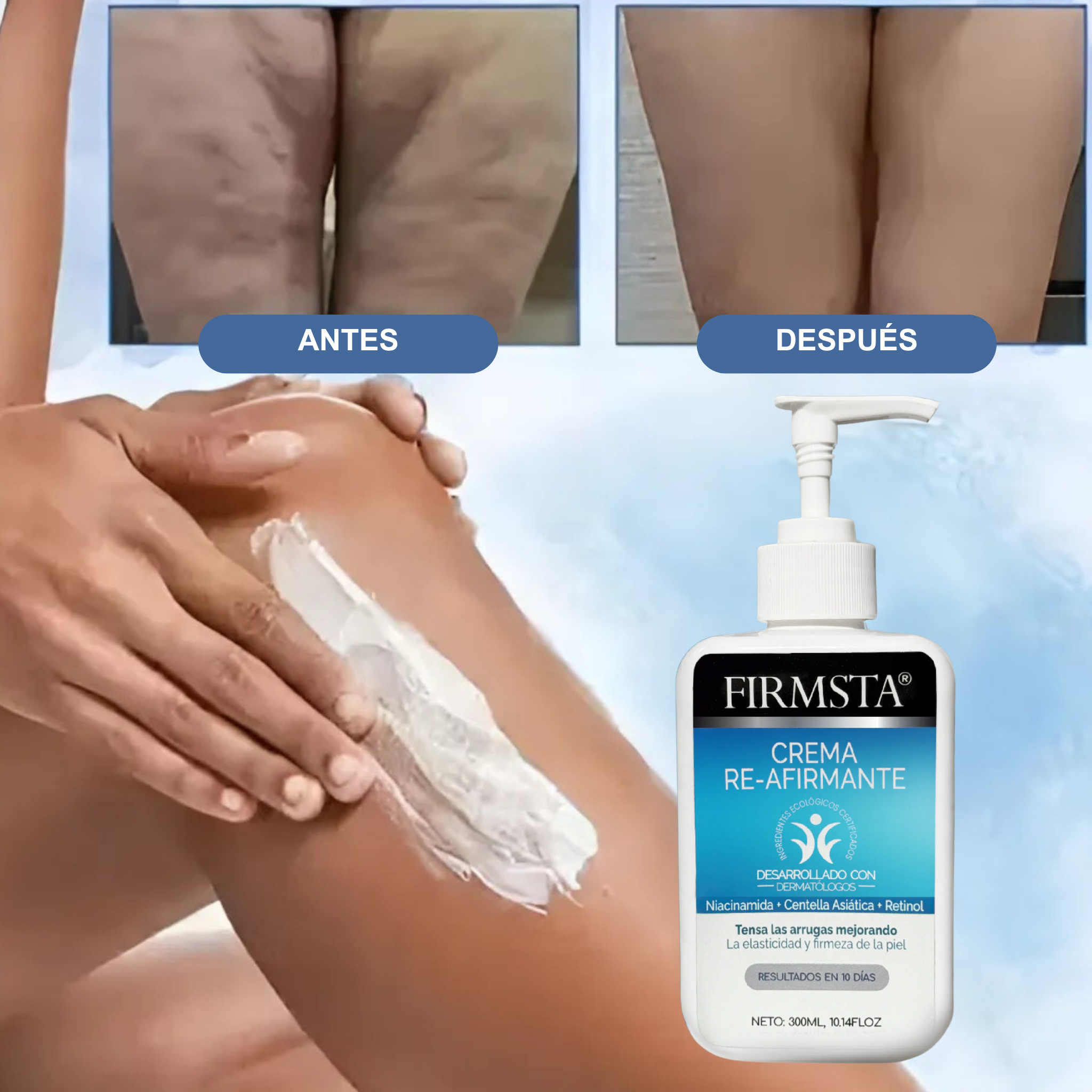 Firmsta® Crema Reafirmante y Antiarrugas – ¡2x1 por Tiempo Limitado!