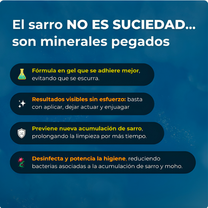 Kit Cero Sarro x 500 ml - 2x1 🔥OFERTA| Elimina manchas imposibles en minutos