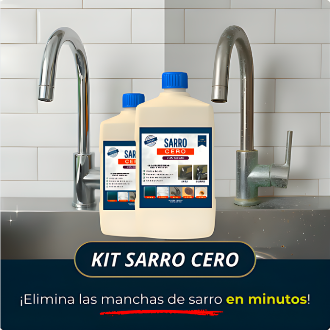 Kit Cero Sarro x 500 ml - 2x1 🔥OFERTA| Elimina manchas imposibles en minutos