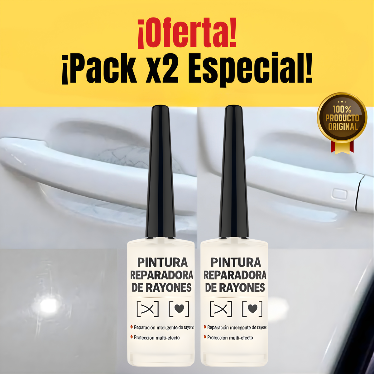 PuraPintura™ para Autos – Restaura Color y Brillo | Pack x2 + Envío GRATIS
