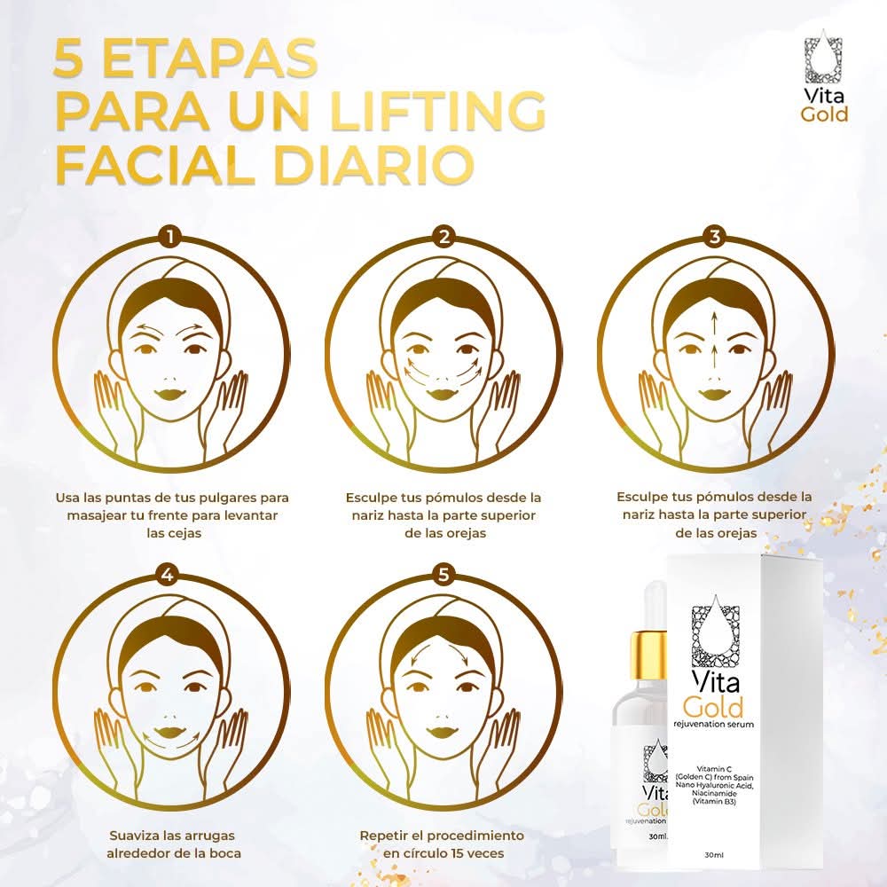 Vitagold - 20 AÑOS MENOS EN 5 MINUTOS