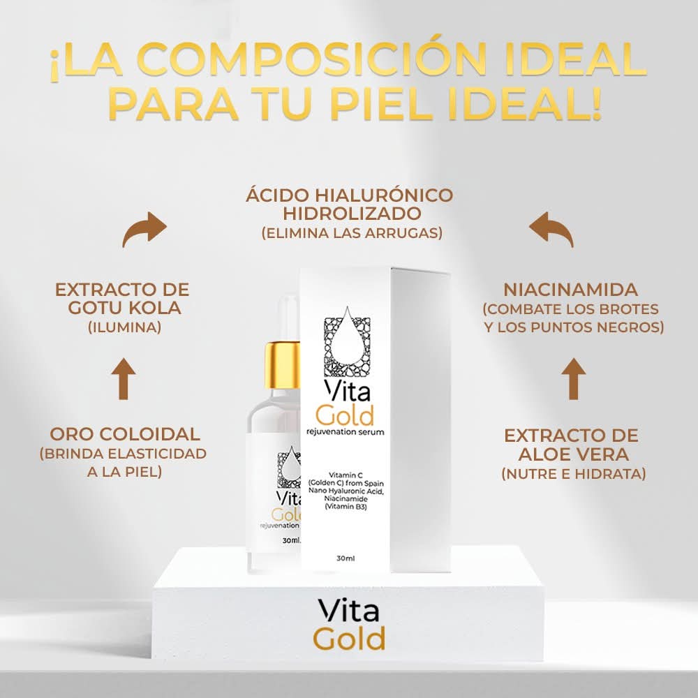 Vitagold - 20 AÑOS MENOS EN 5 MINUTOS