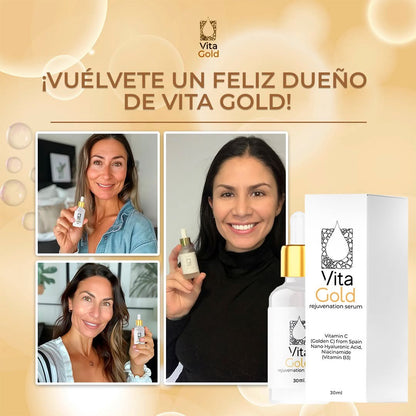 Vita Gold® – Vuelve a Sentir tu Piel Firme, Joven y Radiante