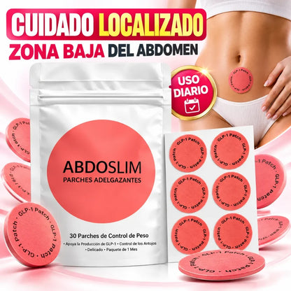 AbdoSlim Parches Abdominales - Apoyo suave y localizado para la parte baja del abdomen
