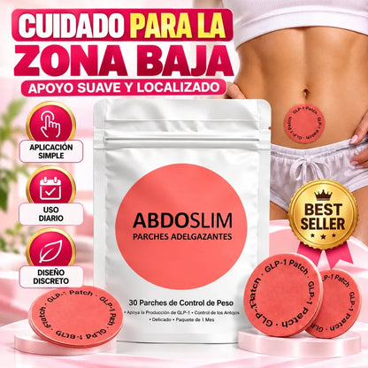 AbdoSlim Parches Abdominales - Apoyo suave y localizado para la parte baja del abdomen