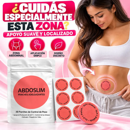 AbdoSlim Parches Abdominales - Apoyo suave y localizado para la parte baja del abdomen