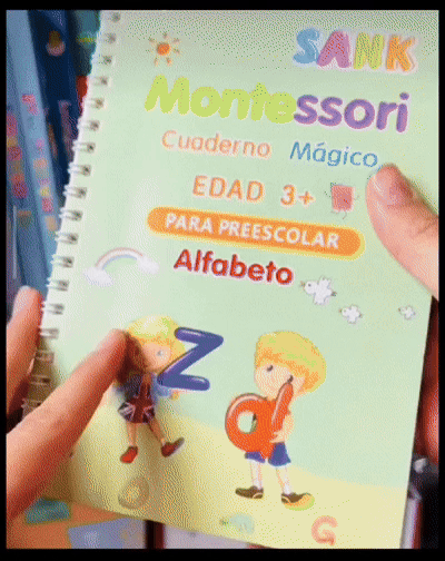 Mi primer cuaderno de práctica de escritura para niños