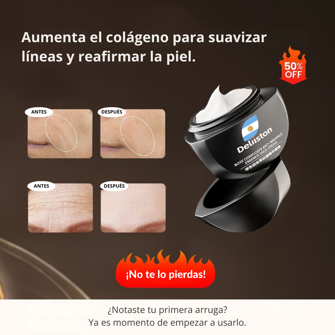 Crema Antiarrugas Triple Acción – Reafirmante y Anti-Edad