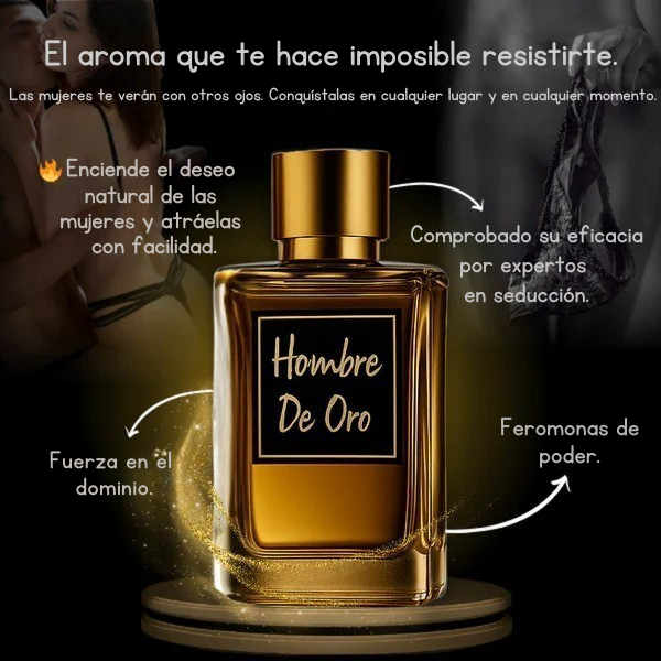 “Hombre De Oro™ – El aroma de la química instantánea”