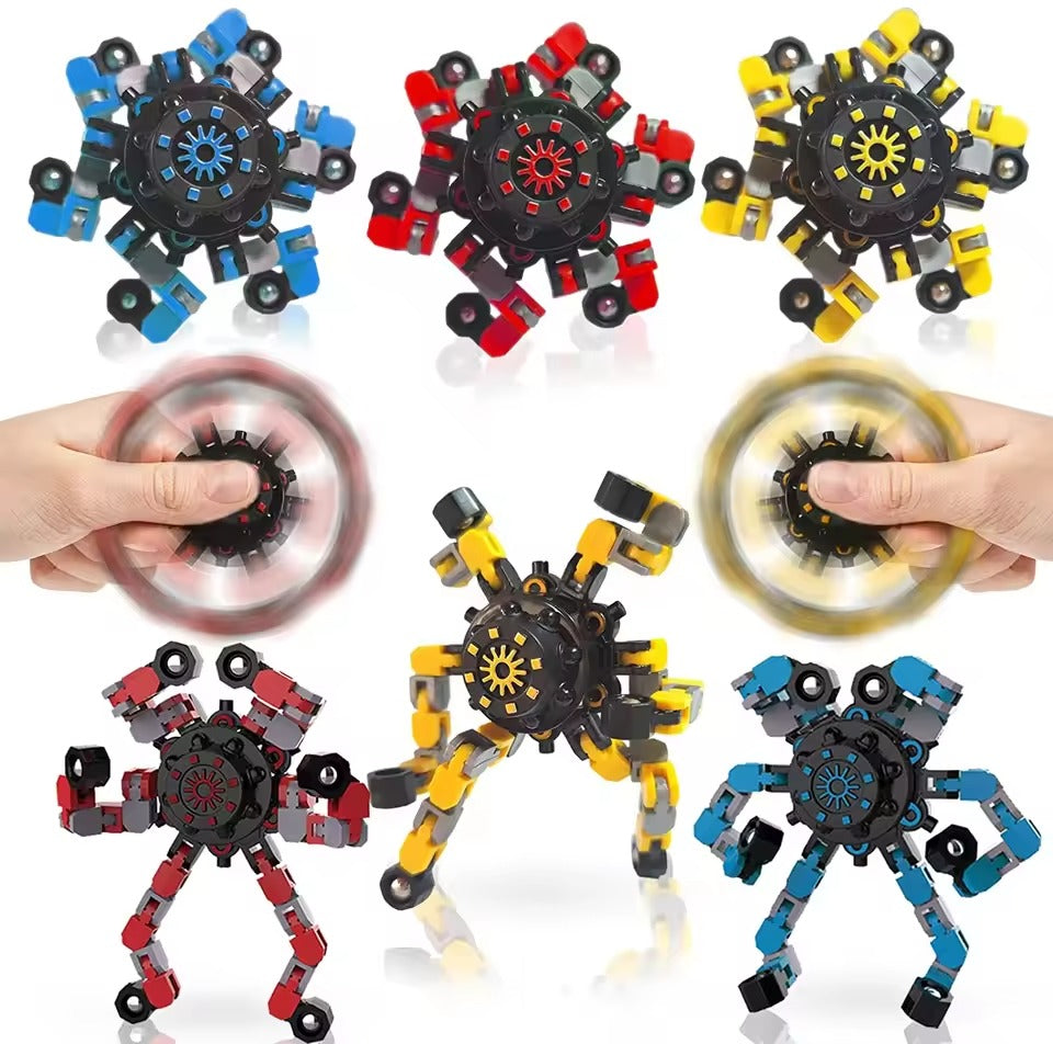 Spinners Transformables – Juguete Antiestrés y de Desarrollo Infantil