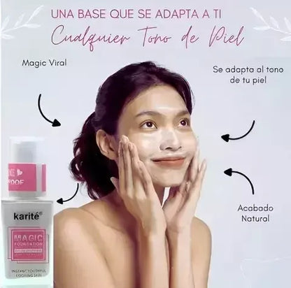 Karité Magic Foundation – Base Mágica que se Adapta a Tu Piel