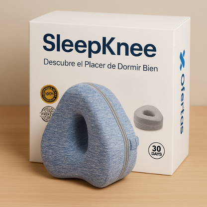 SleepKnee™ - Almohada Ortopédica para Rodillas | 53% de Descuento + Envío Gratis