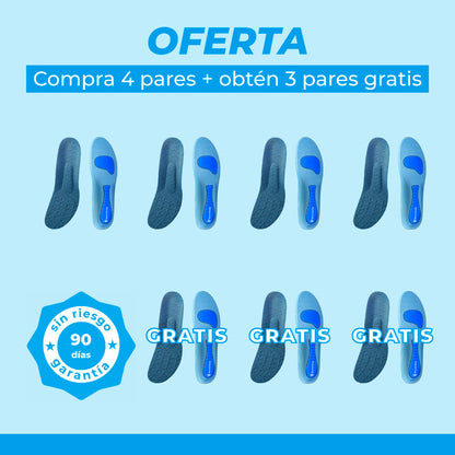 ComfyFeet Pro™ – Plantillas Ortopédicas de Alivio Total para Pies Cansados