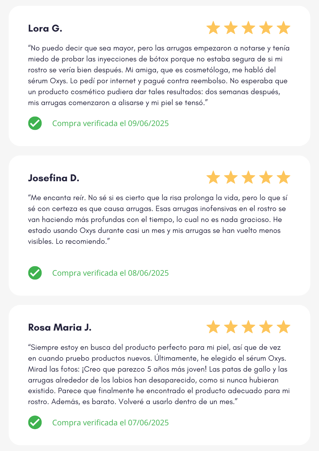 Oxys Crema Antiedad Reafirmante y Alisadora