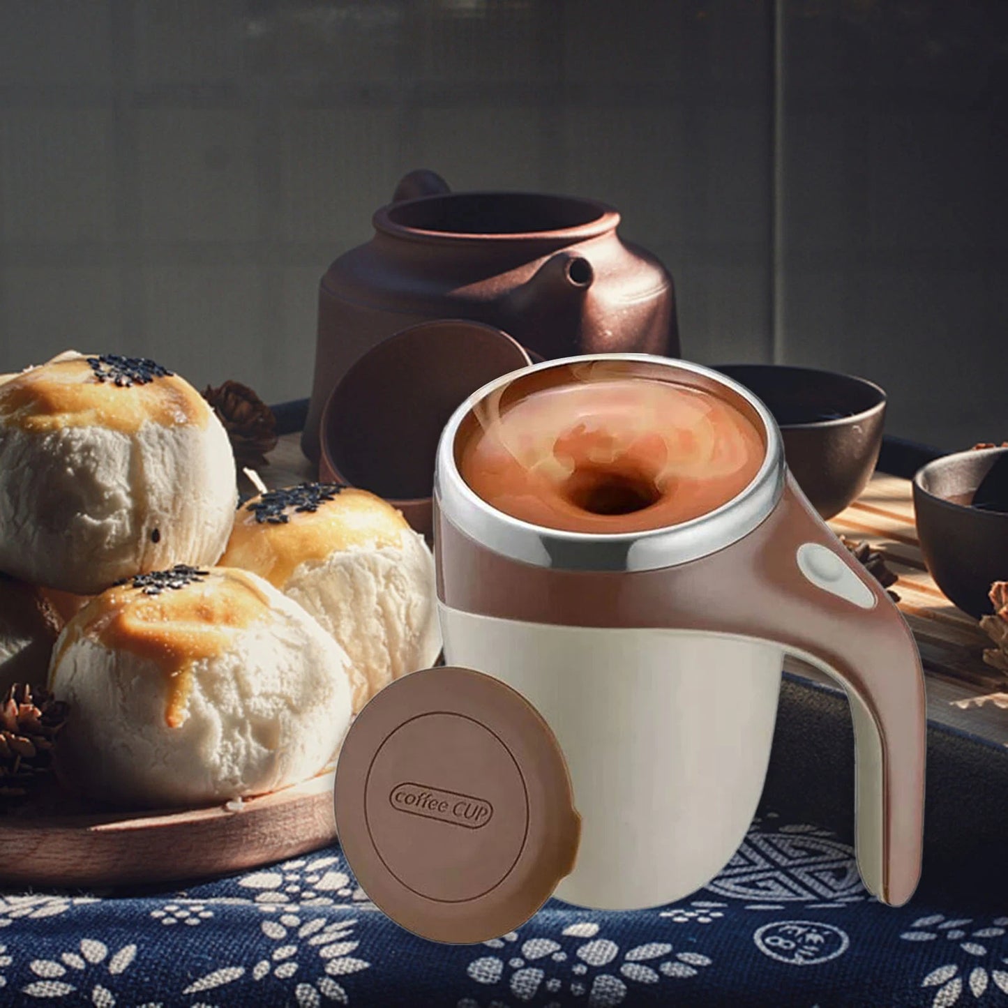 Taza Mezcladora Automática Tazzermo® – Café Perfecto en 1 Clic