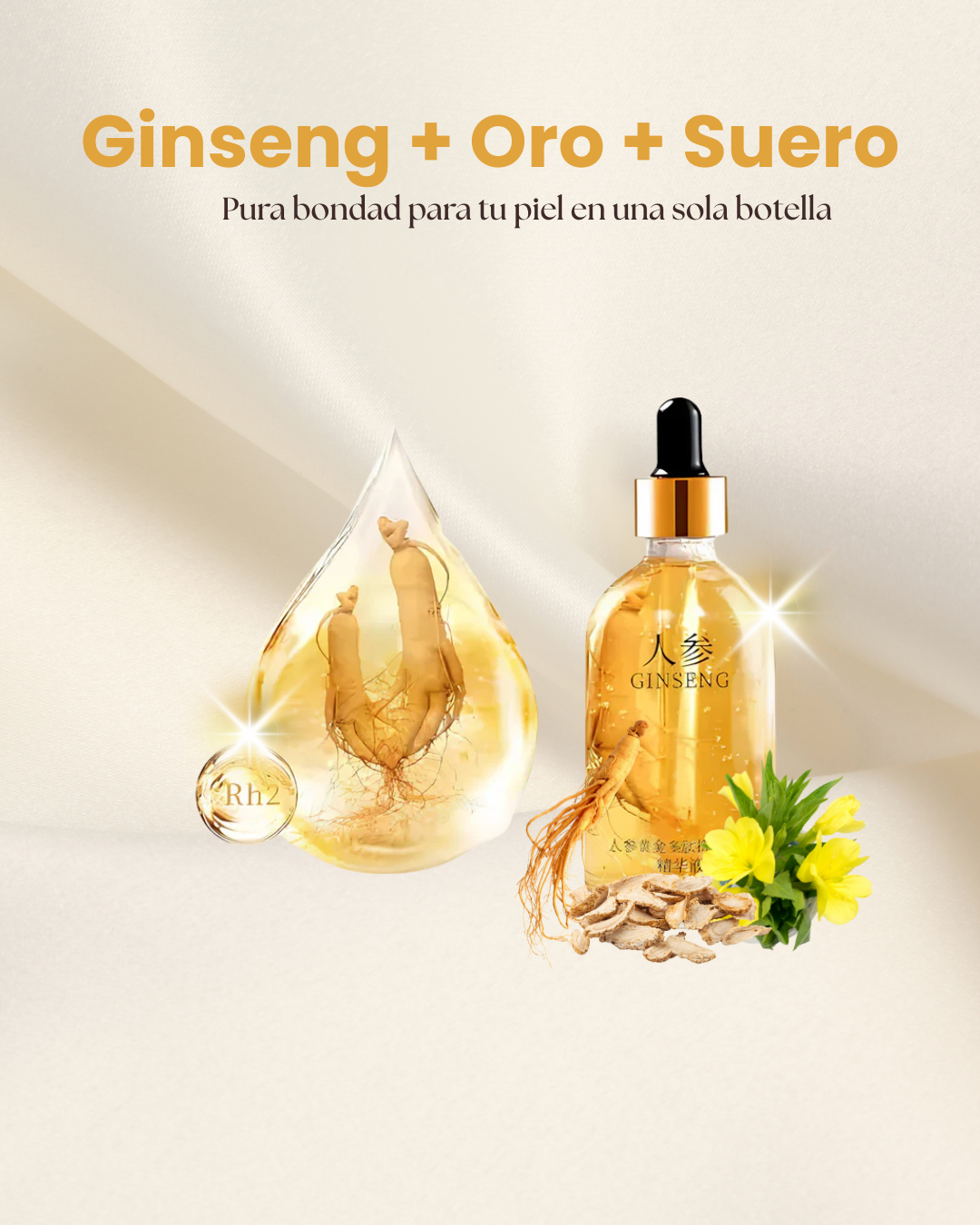 Sérum Facial de Ginseng Dorado