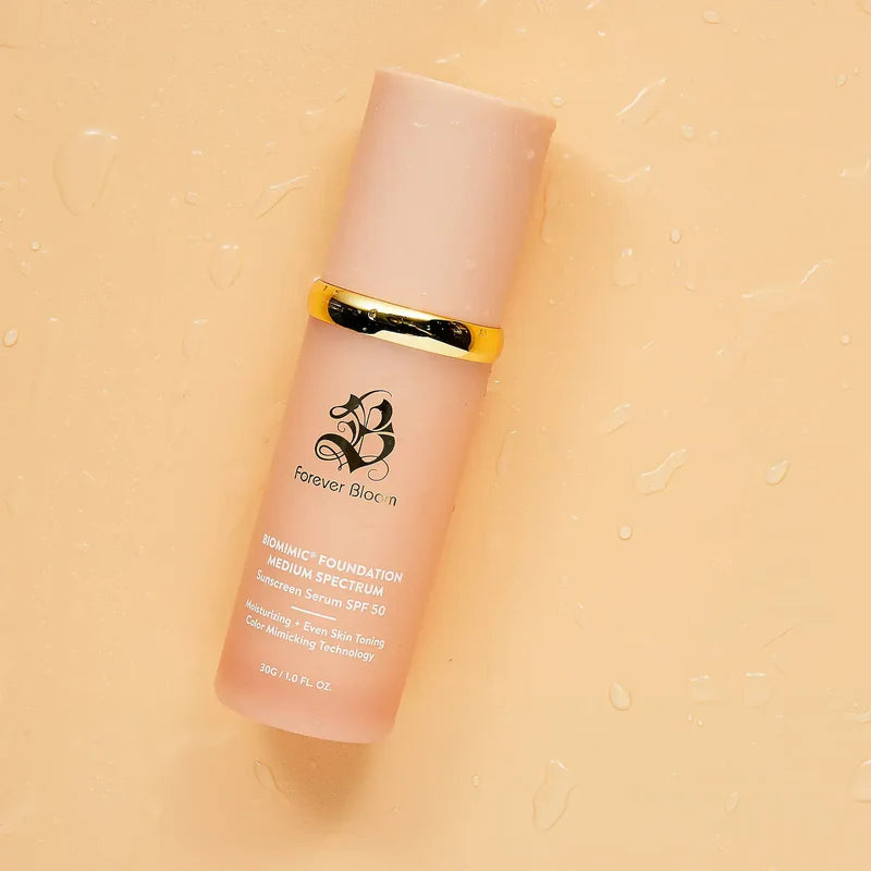 Base Líquida 4 en 1 con SPF50 y Adaptación Perfecta al Tono